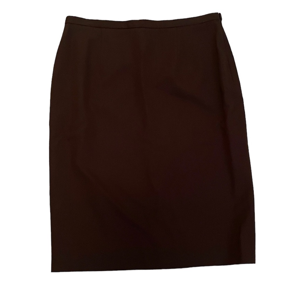 MOSCHINO CHEAP AND CHIC Vintage Fully Lined Brown Pencil Skirt